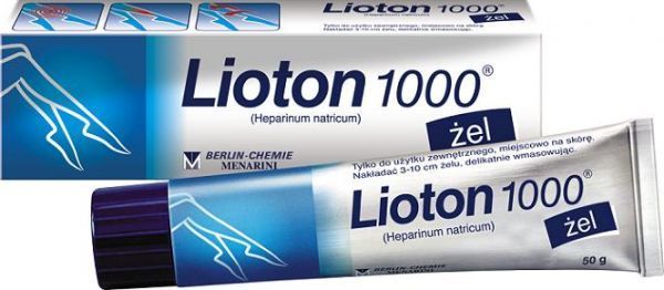Lioton 1000 żel