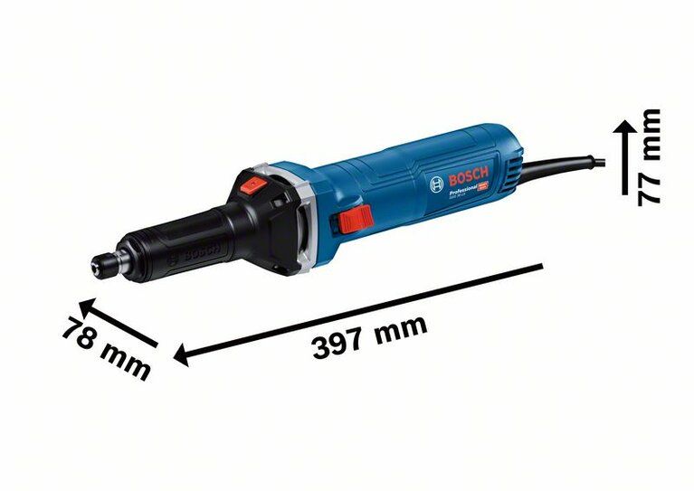 Bosch GGS 30 LS Professional wymiary