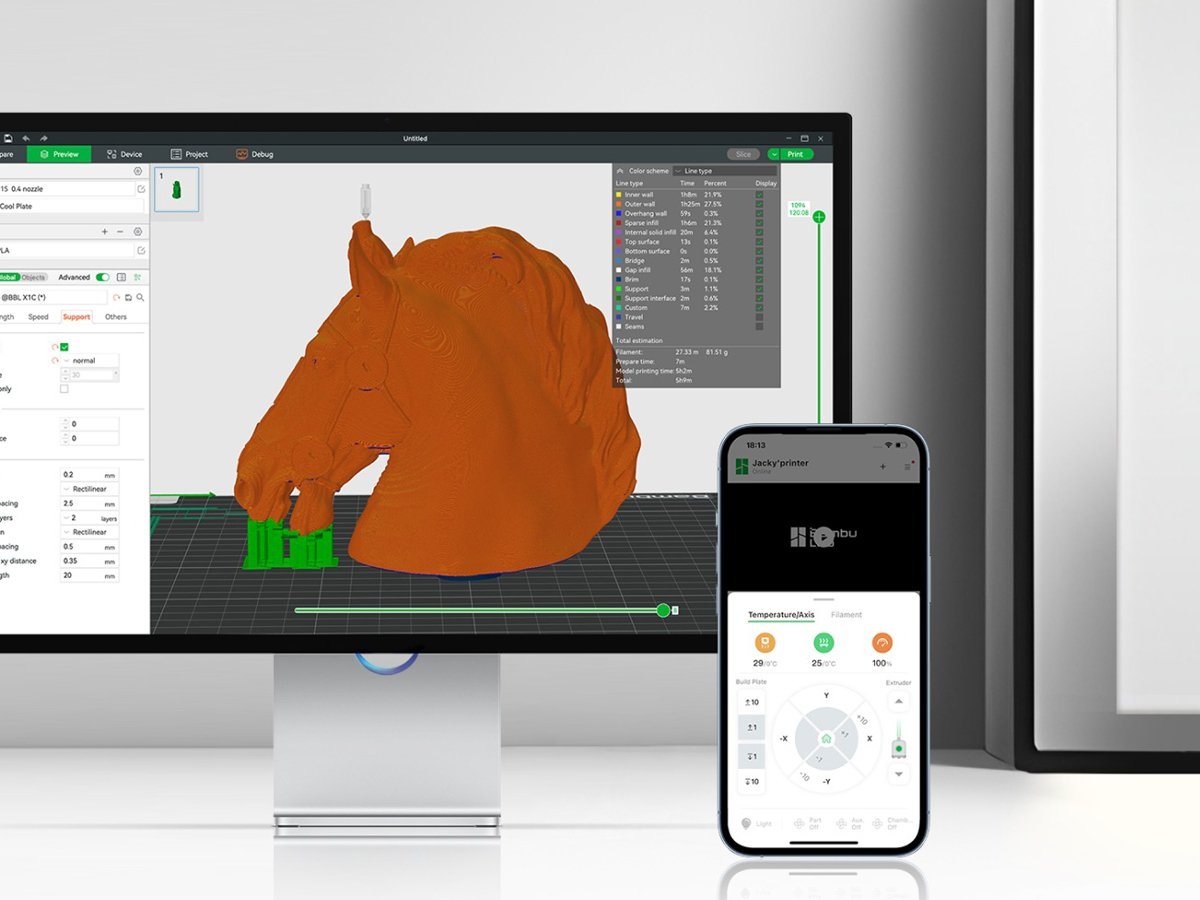 Drukarka 3D Bambu Lab A1 mini 2