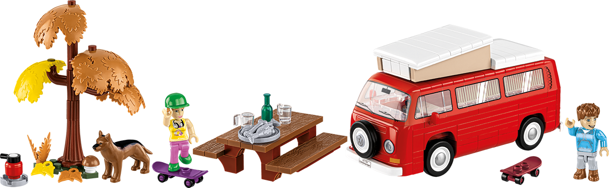 COBI Volkswagen T2a Camper zestaw