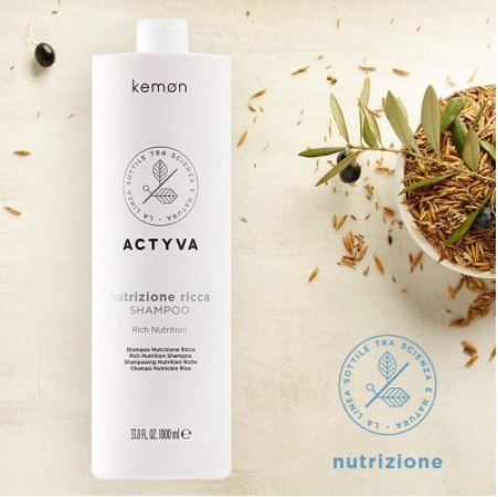 Kemon ACTYVA Nutrizione Ricca Shampoo