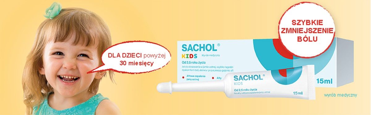 Sachol Kids - dla dzieci powyżej 2.5 roku życia