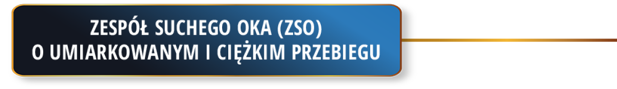Zespół suchego oka o umiarkowanym i ciężkim przebiegu