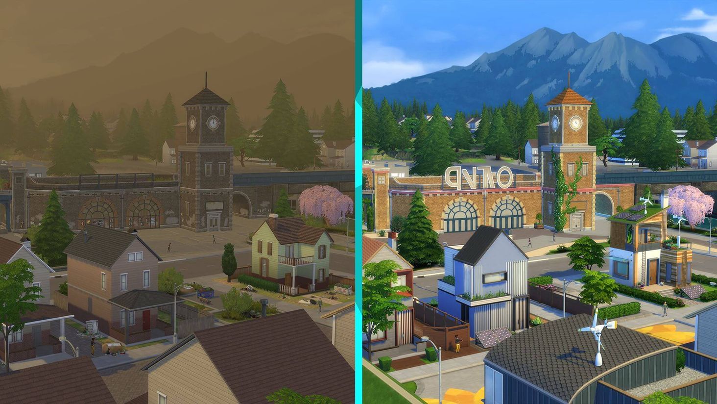 The Sims 4 Życie eko