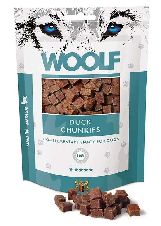 Woolf Duck Chunkies 100G produkt