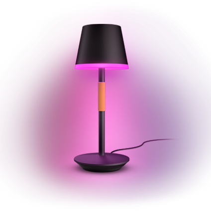 Philips Hue lampa Go czarna model