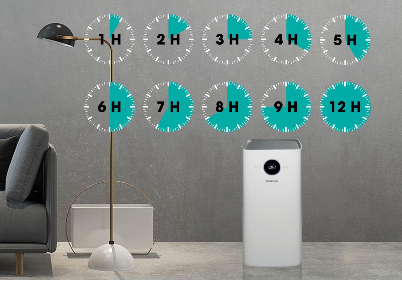 Hisense timer