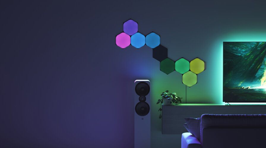 Nanoleaf kino poza ekranem