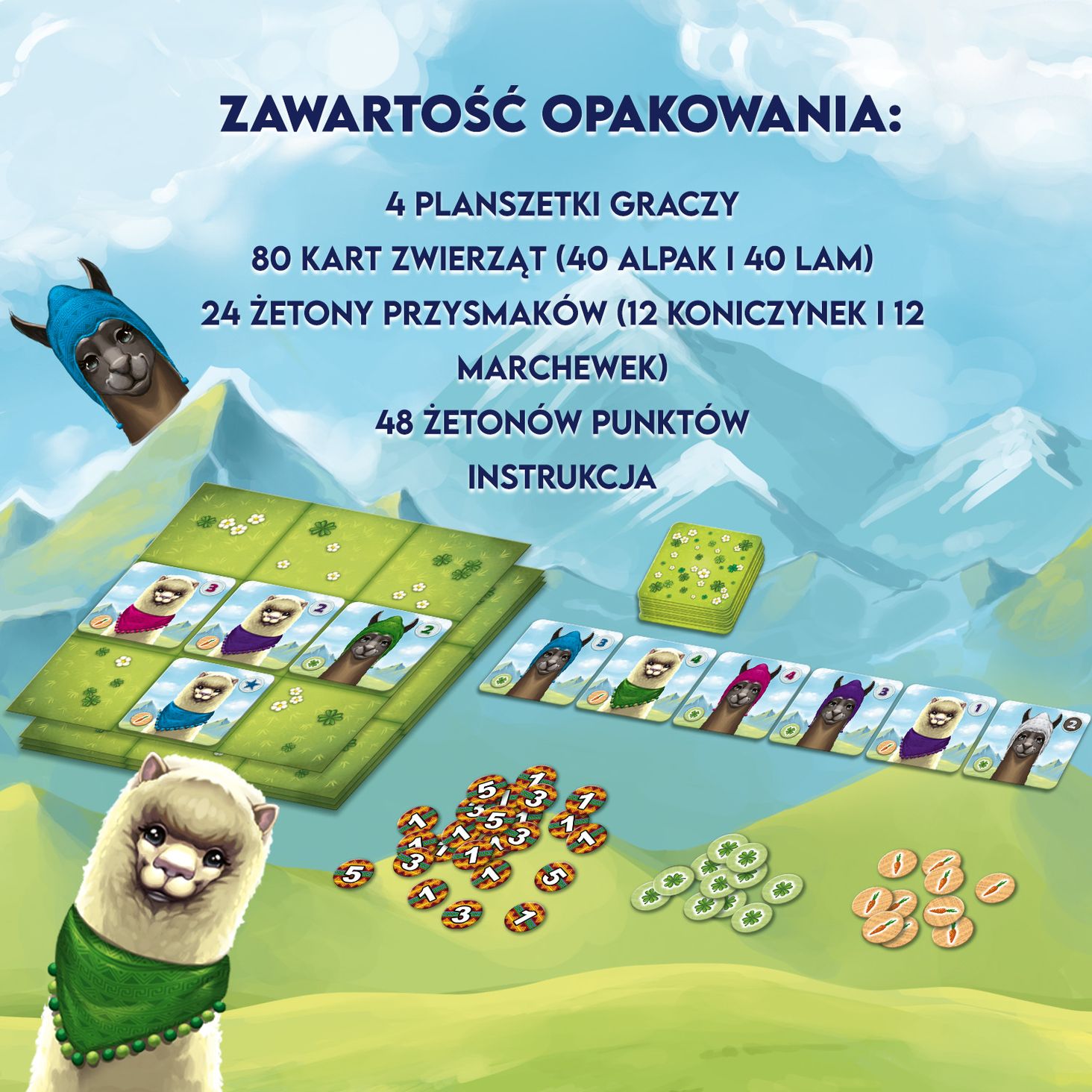 Zawartość opakowania gry