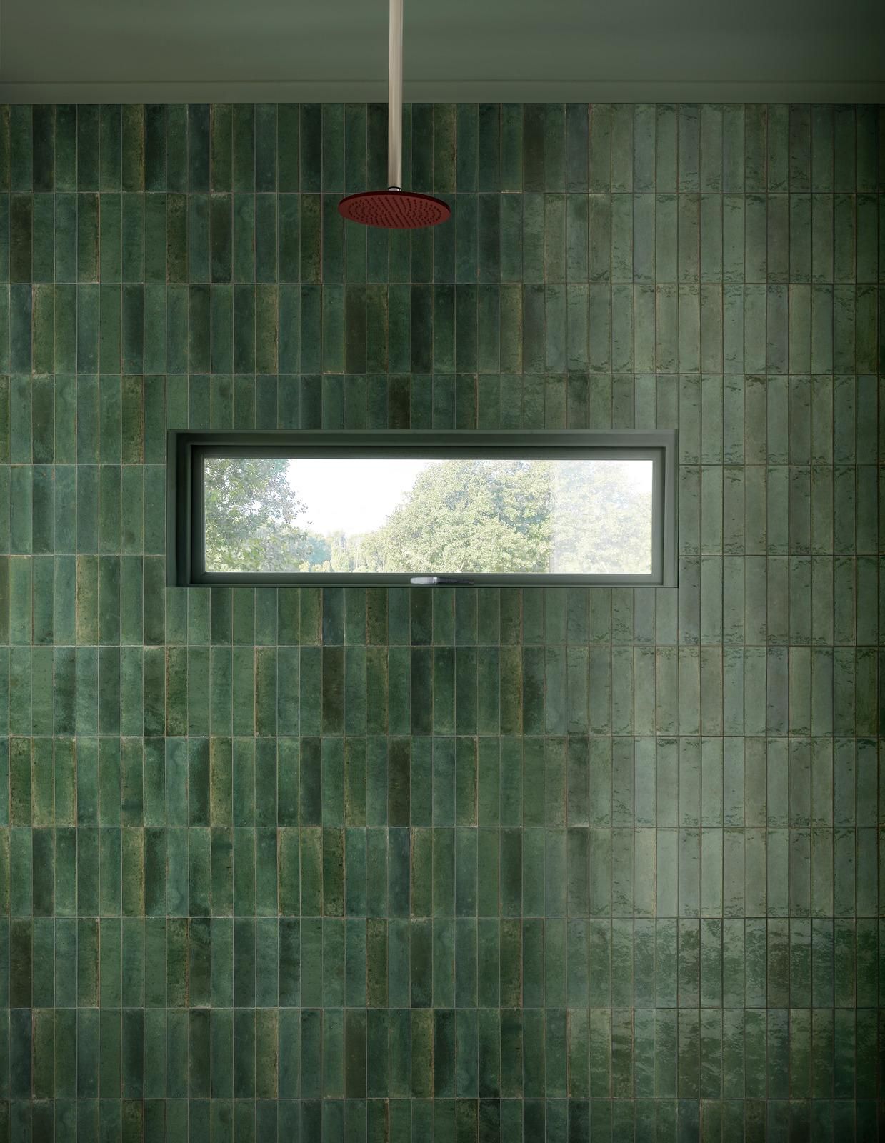 Marazzi Crogliolo Lume Green 6X24