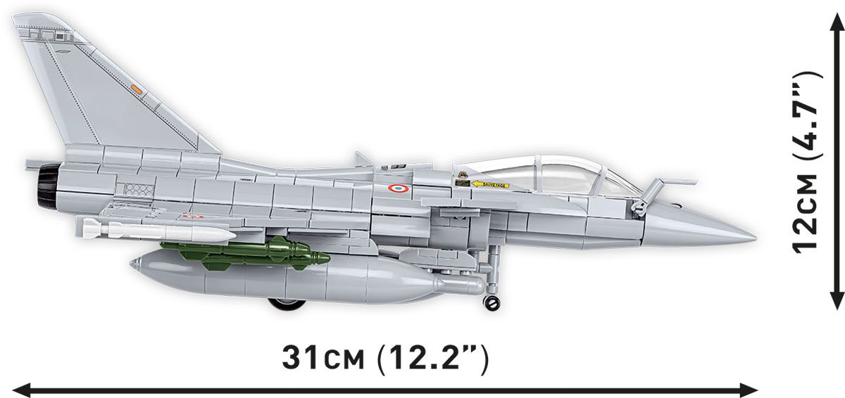 COBI Rafale C wymiary