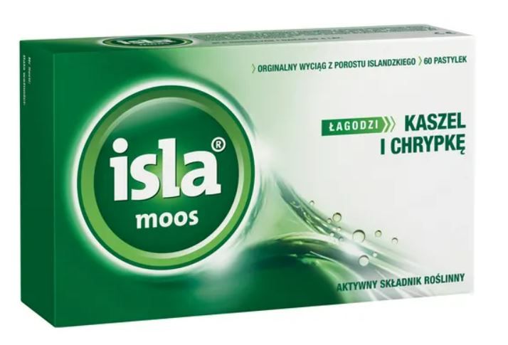 Isla Moos 60 pastylek do ssania