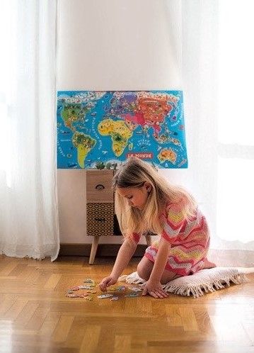 janod puzzle mapa