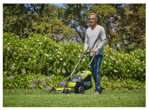 RYOBI RY18LMX40B-0 Zalety kosiarki