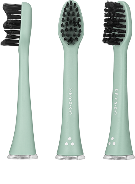 SEYSSO Color Basic Aqua Grey - końcówka szczoteczki