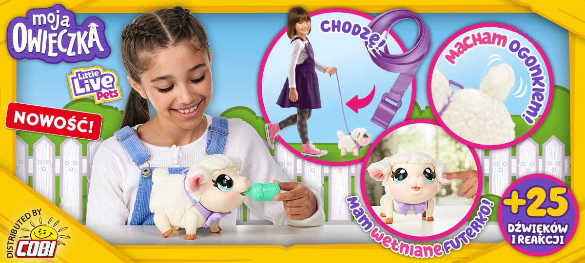 Little Live Pets Owieczka banner