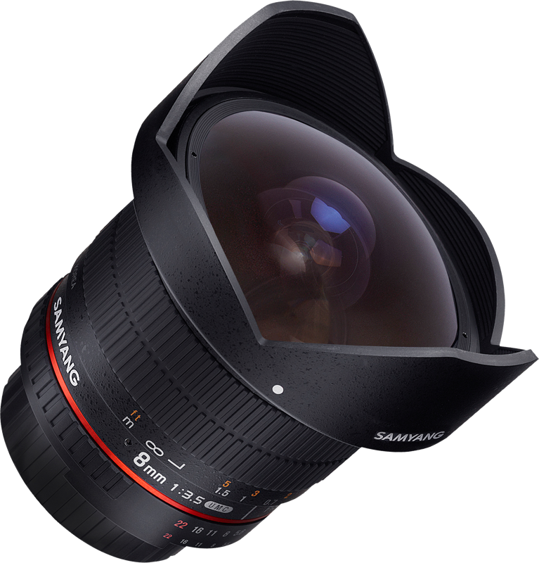 SAMYANG 8mm f/3.5 UMC Fish-Eye CS II Canon EF