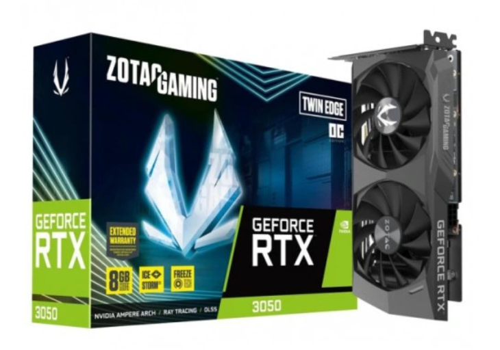 Zotac Rtx 3050 Twin Edge Oc 8Gb
