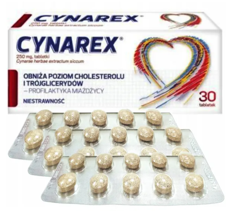 Cynarex 250mg 30 tabletek - 2