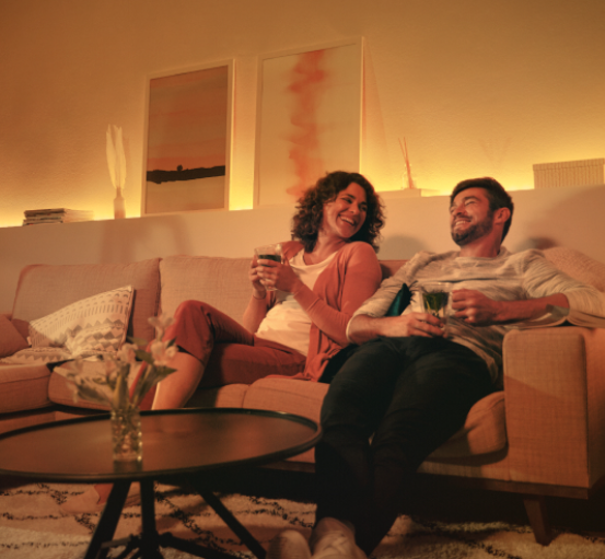 HUE White ambiance 2 szt. GU10 4,3W 350lm (929001953310) - 5