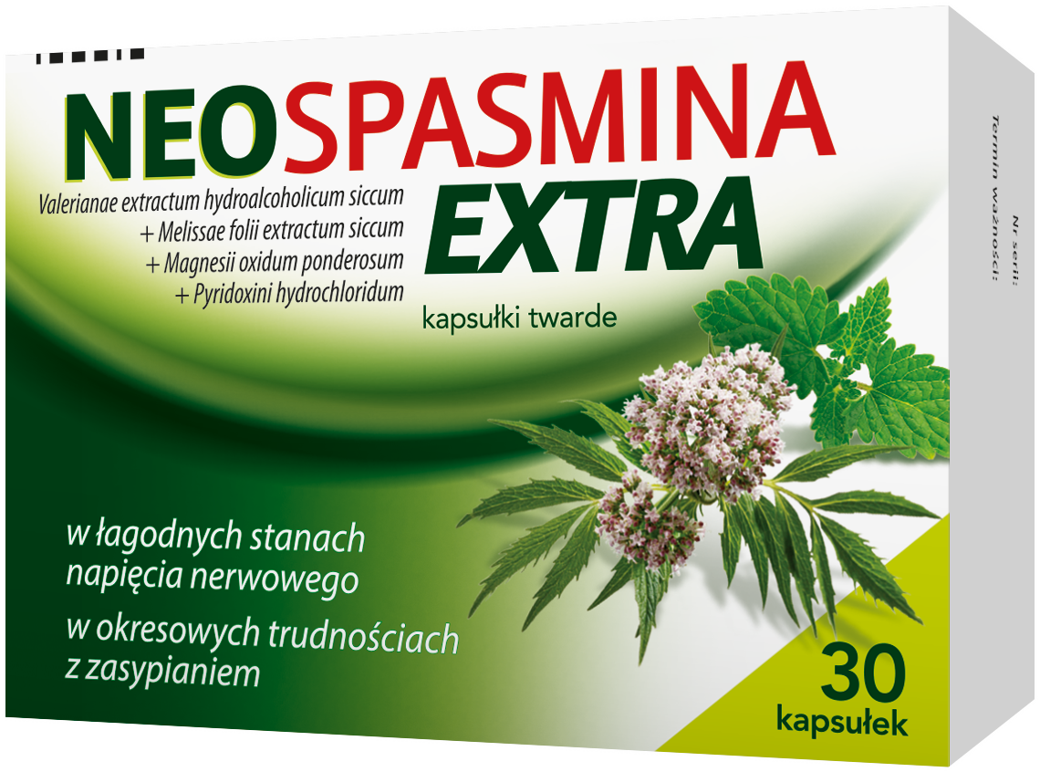 Neospasmina Extra 30 kaps. opakowanie