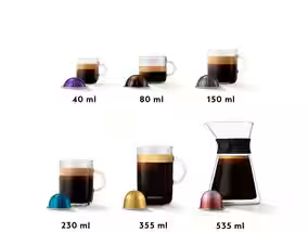 De'Longhi Nespresso Vertuo Lattissima ENV300.W cecha 1