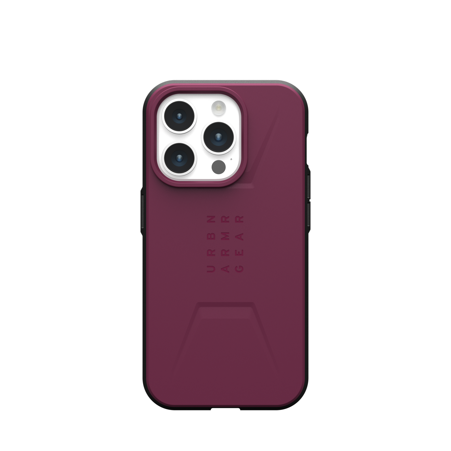 UAG Civilian MagSaffe iPhone 15 Pro bordowy