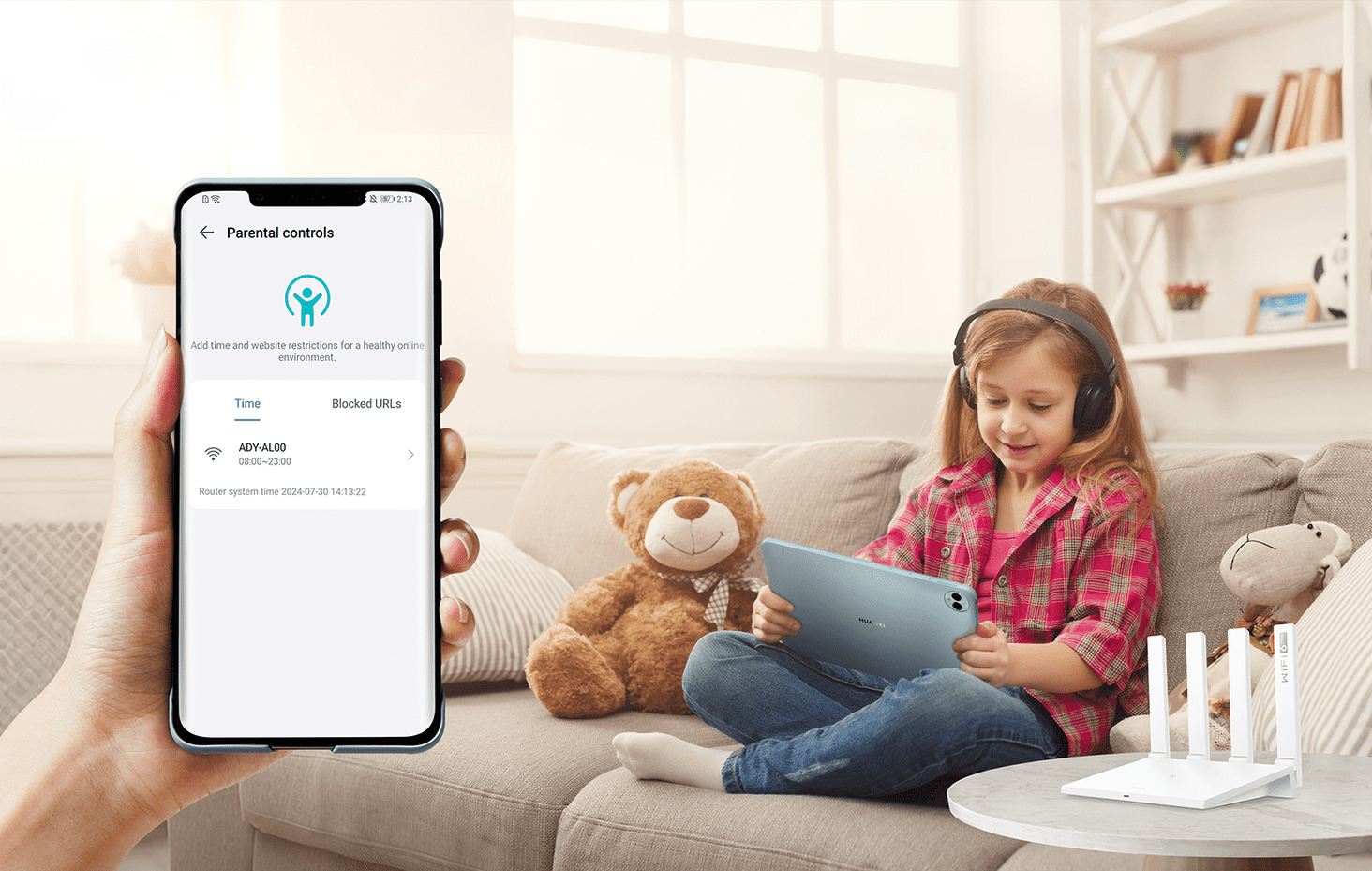 huawei Kompleksowa kontrola rodzicielska