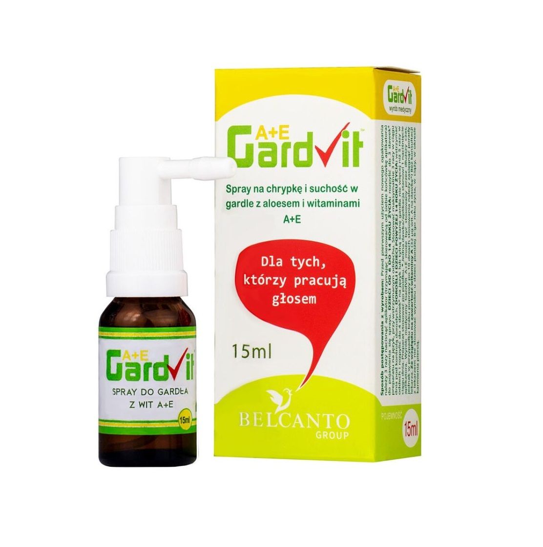 Gardvit A+E spray do gardła 15ml
