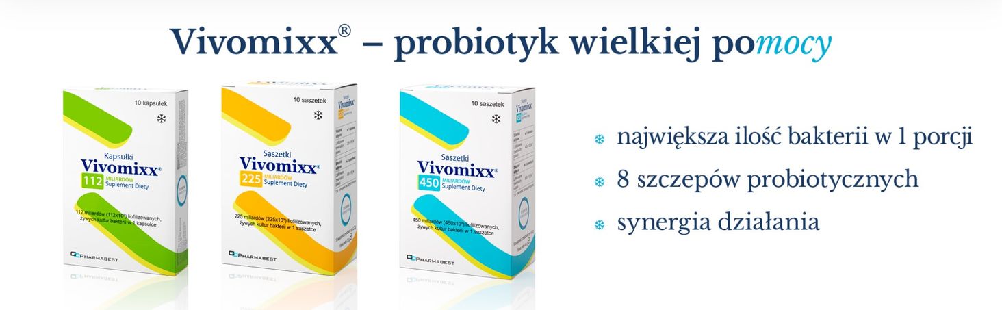 Vivomixx 112 10 kapsułek Grafika główna