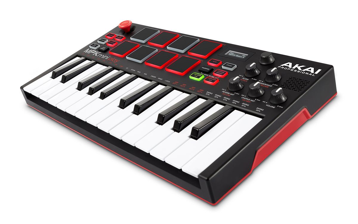 Keboard Akai Czarno Czerwony Mk3 Mini MPK