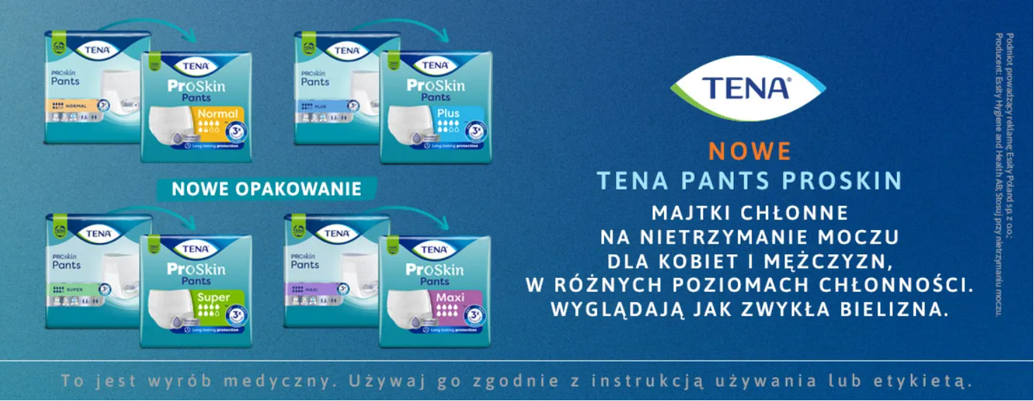 TENA Pants Proskin nowe wersje banner