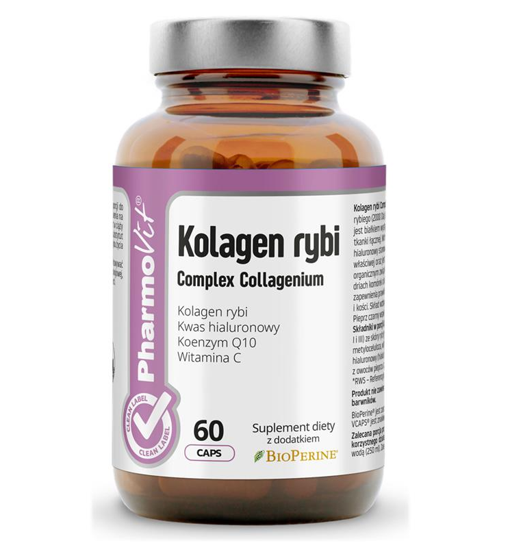 Pharmovit kolagen rybi complex collagenium 60kaps.