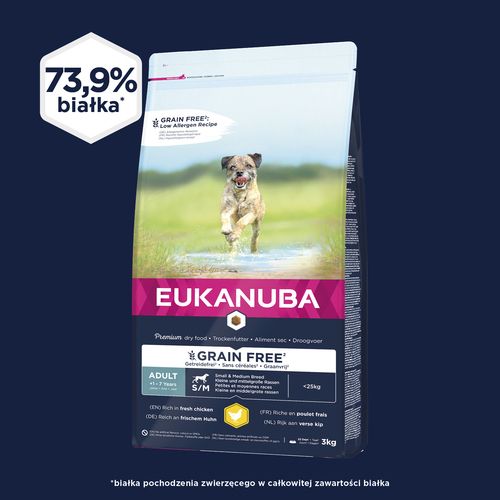 Eukanuba Grain Free Ryby oceaniczne 12kg