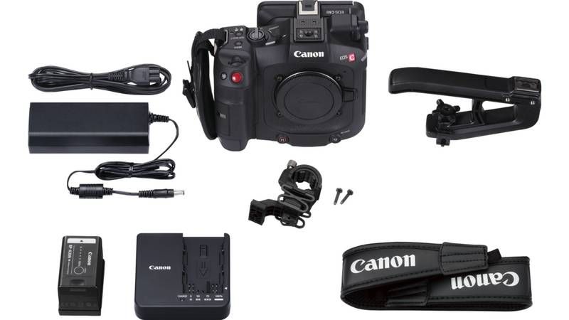 Canon EOS C80 camera zawartość zestawu