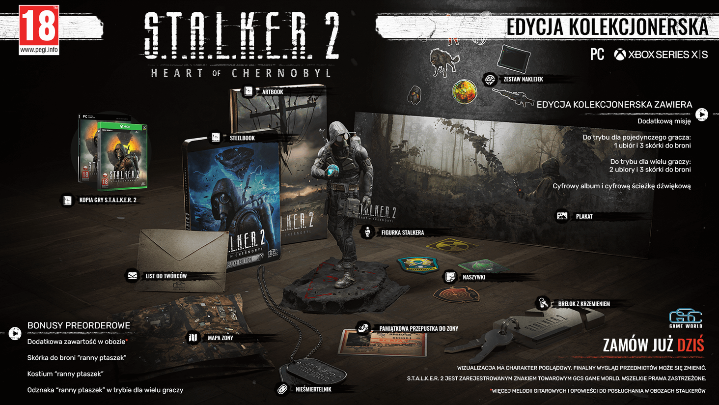 S.T.A.L.K.E.R. 2 Serce Czarnobyla Edycja kolekcjonerska