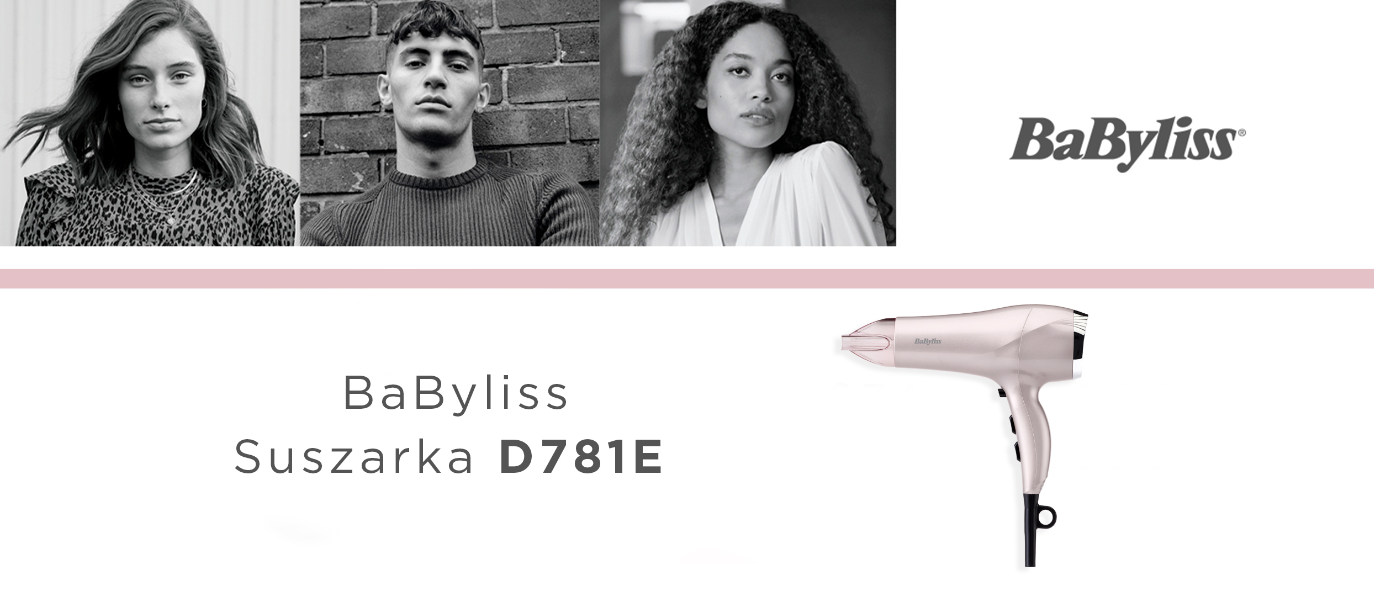 BaByliss Mauve Lustre Hair D781E