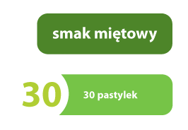 smak miętowy 30 pastylek