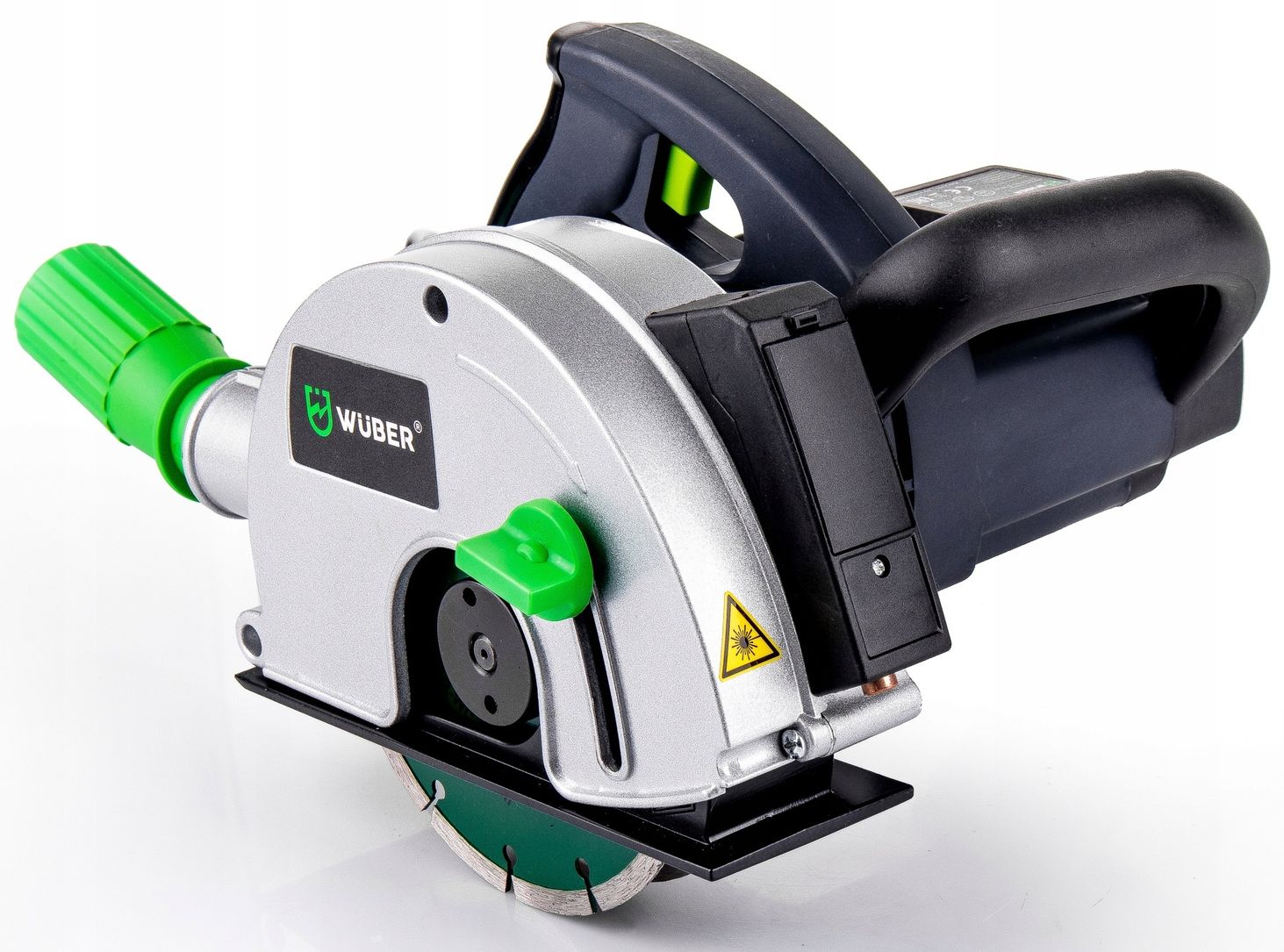 BRUZDOWNICA DO BETONU LASER 2 TARCZE WALIZKA 3100W - 2