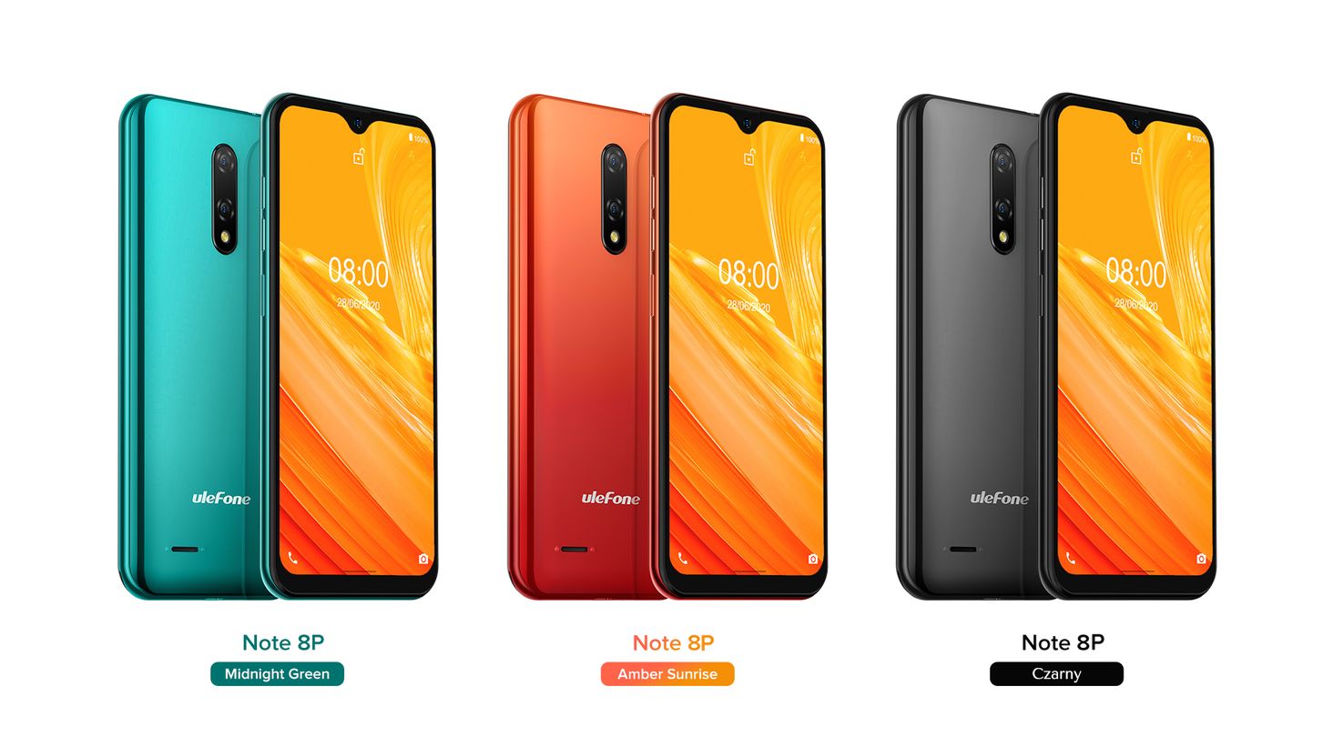 note 8p kolory