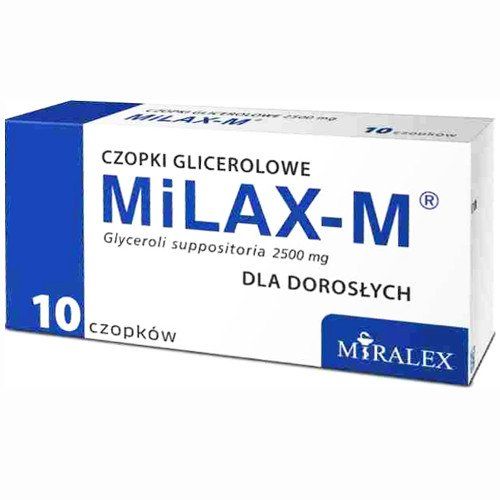 Milax-M czopki glicerolowe