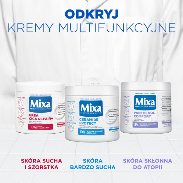 Mixa Urea Cica Repair+ Krem do twarzy, dłoni i ciała