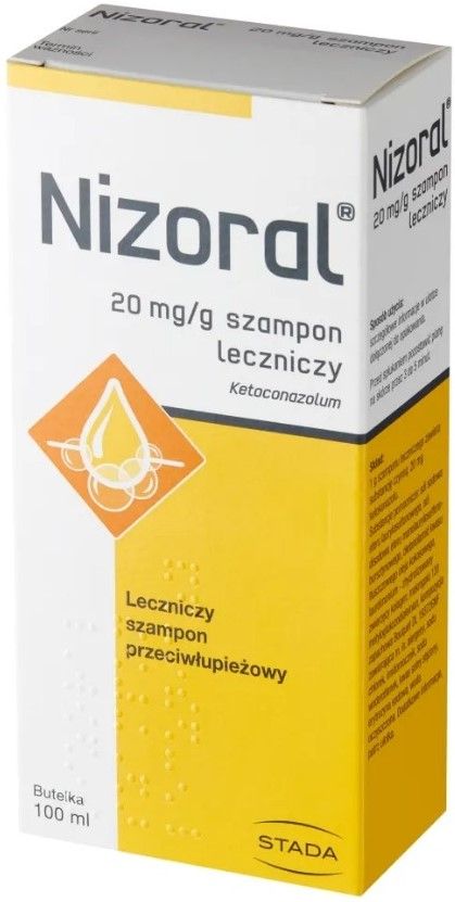 Nizoral leczniczy szampon przeciwłupieżowy 100ml - 2