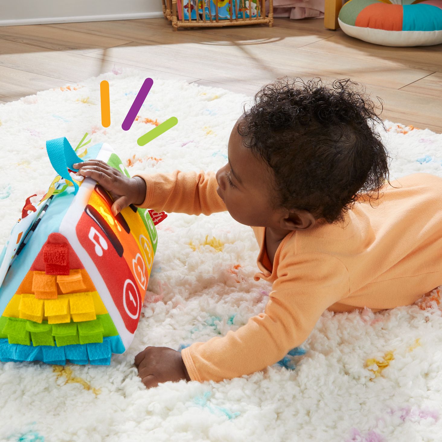 Fisher-Price Miękkie pianinko „Baw się i kop” 2