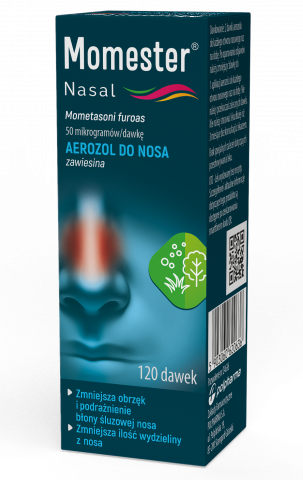 Momester Nasal aerozol do nosa opakowanie