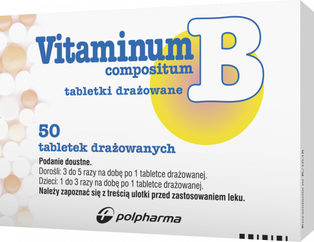 Vitaminum B Compositum 50tabl. opakowanie