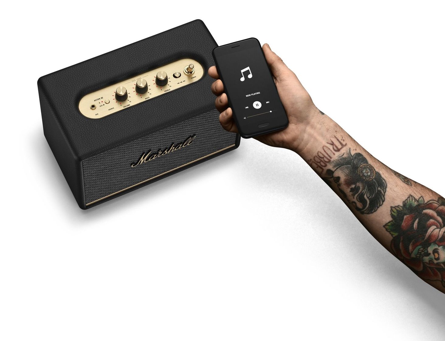 Marshall Acton III Głośnik Bluetooth Czarny