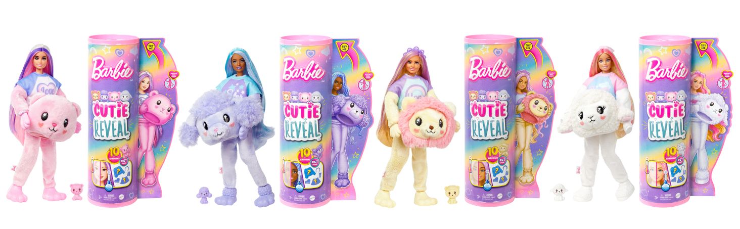 Barbie® Cutie Reveal™ z serii Słodkie stylizacje 6