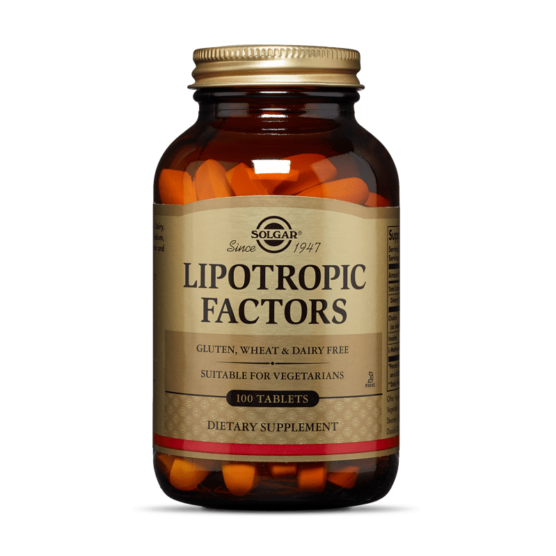 Solgar Czynniki Lipotropowe 100 tabl