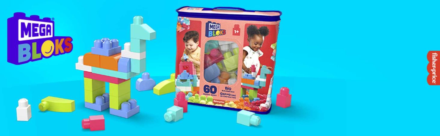 Mega Bloks Klocki 60 elementów Dch54